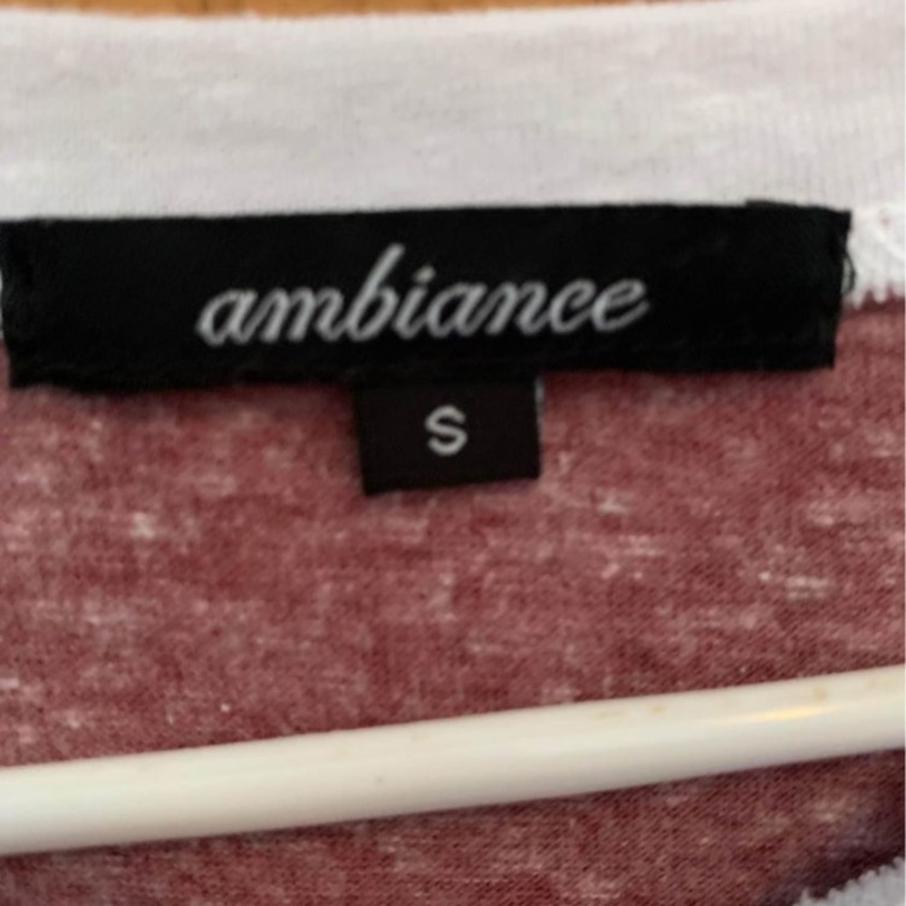 Ambiance Raglan Shirt - Size Small - Picture 3 of 3